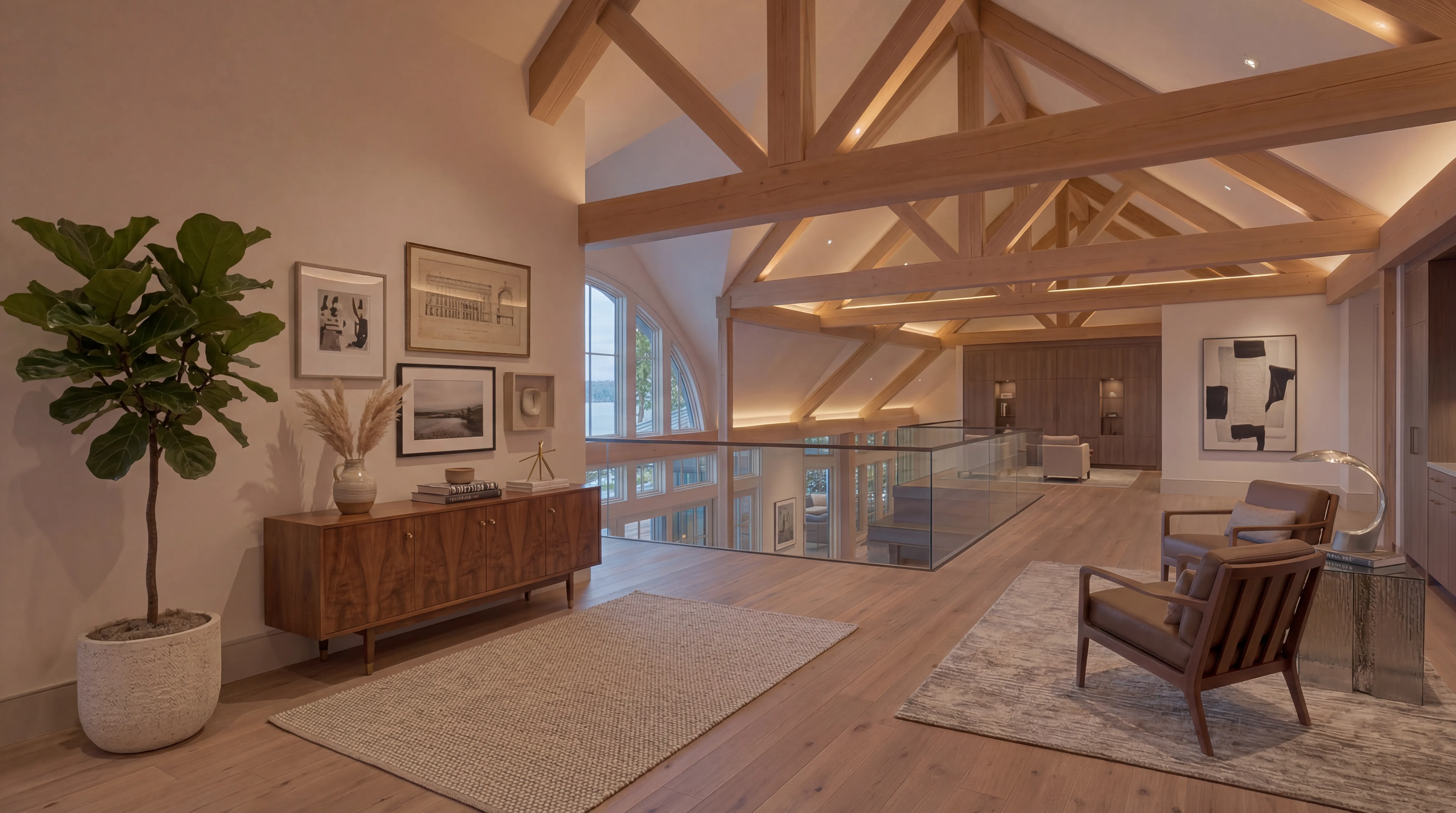 Wayzata Waterfront Estate — terrace